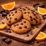 Μπισκότα Πορτοκάλι Κουβερτούρα Χωρίς Ζάχαρη - Image 2