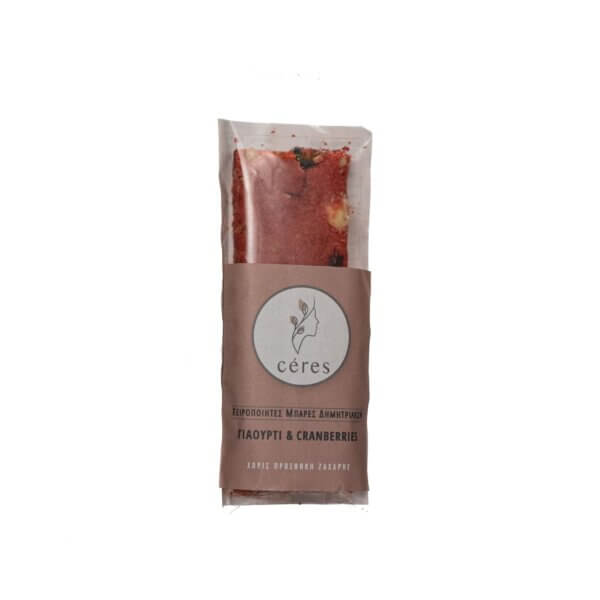 CERES ΜΠΑΡΑ CRANBERRY