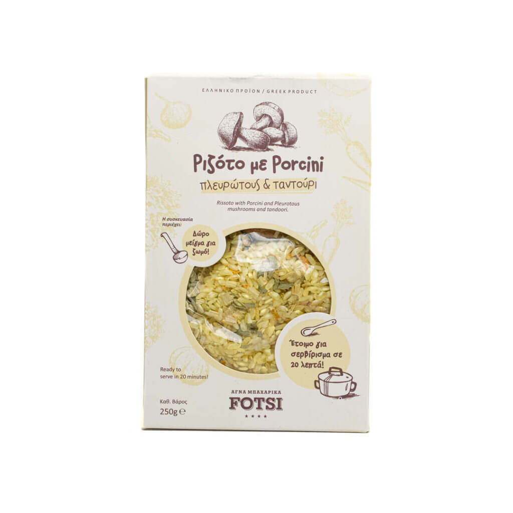 FOTSI ΡΙΖΟΤΟ PORCINI ΠΛΕΥΡΩΤΟΥΣ