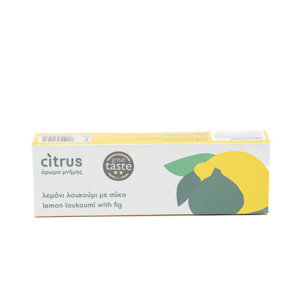 ΛΟΥΚΟΥΜΙΑ ΛΕΜΟΝΙ ΜΕ ΣΥΚΟ CITRUS