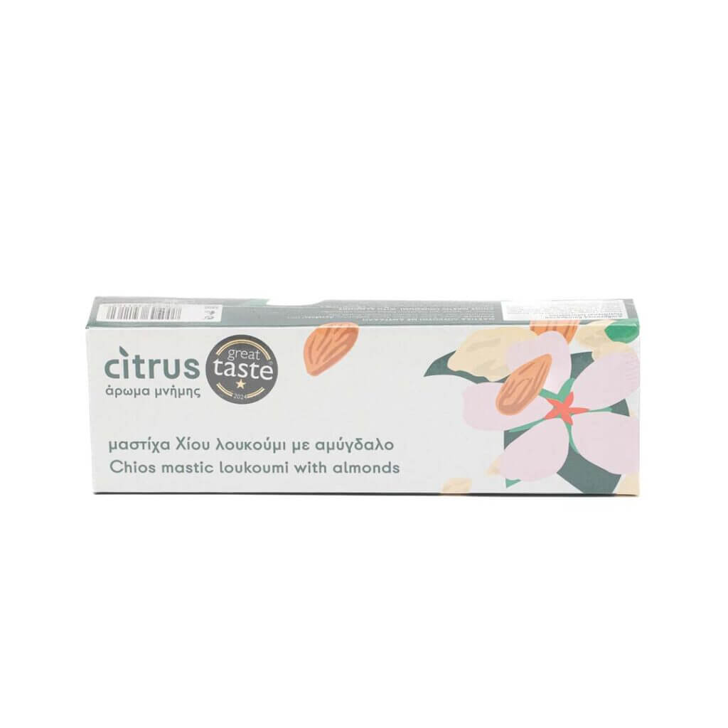 ΛΟΥΚΟΥΜΙΑ ΜΑΣΤΙΧΑ ΧΙΟΥ ΜΕ ΑΜΥΓΔΑΛΟ CITRUS