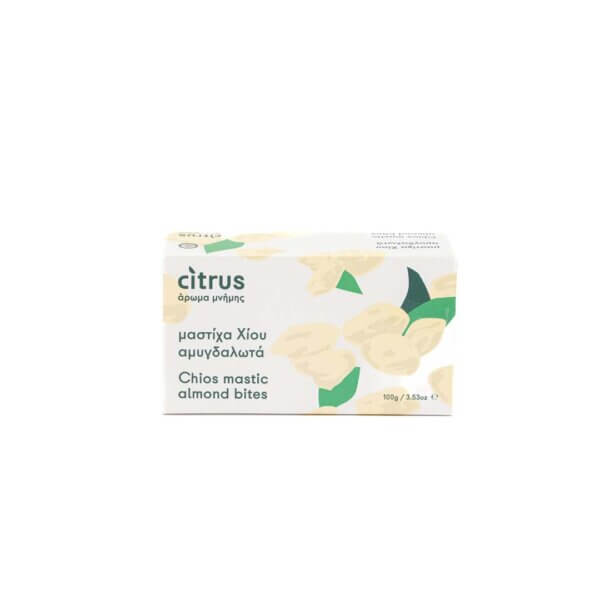 ΜΑΣΤΙΧΑ ΧΙΟΥ ΑΜΥΓΔΑΛΩΤΑ CITRUS